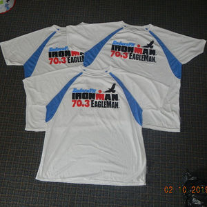 3 Endura Fit Fitness IRONMAN Workout Shirt XXL